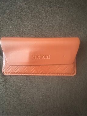 Missoni Leather Sunglass Case